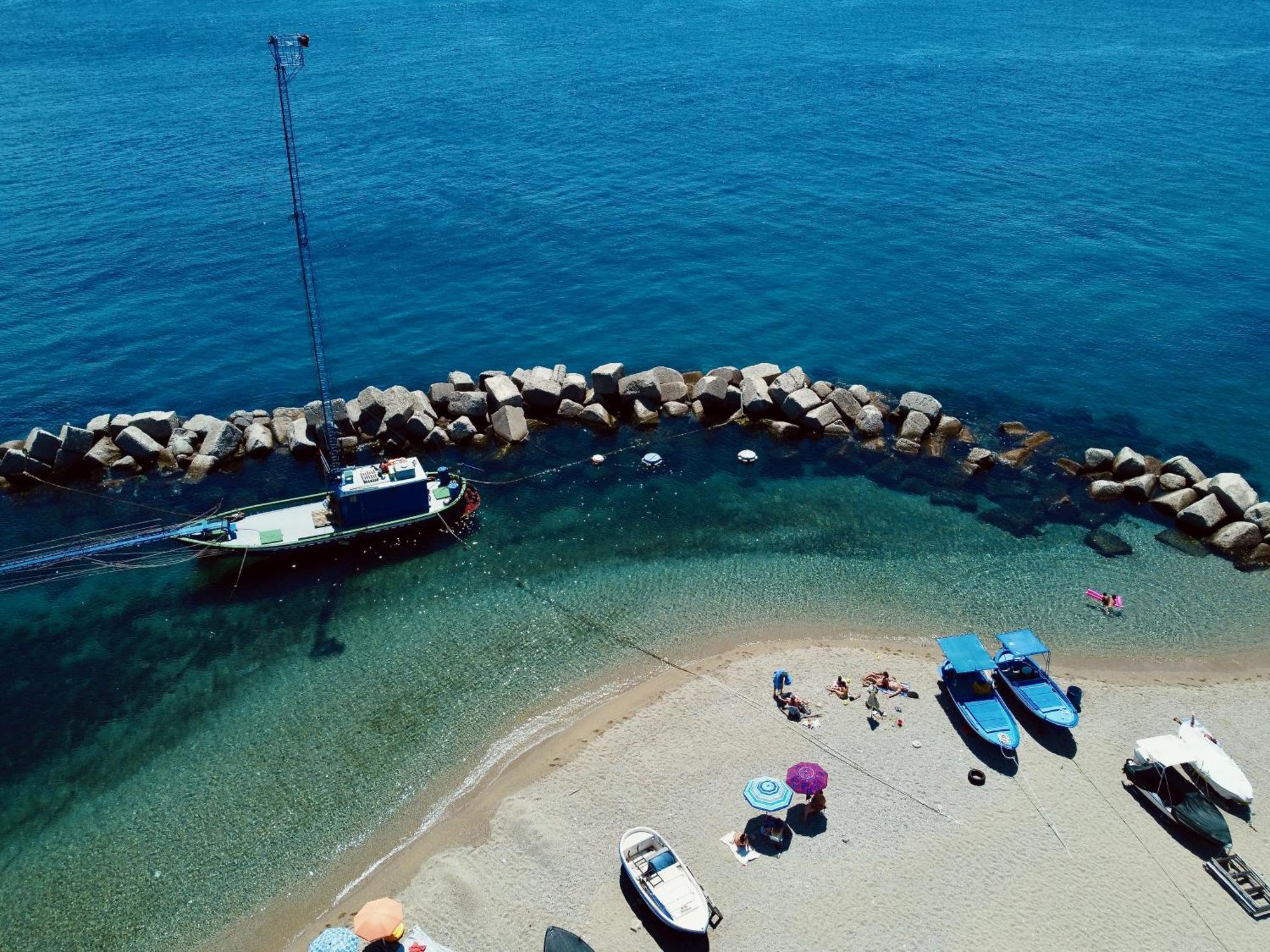 Il Salotto Sul Mare Daire Messina Dış mekan fotoğraf