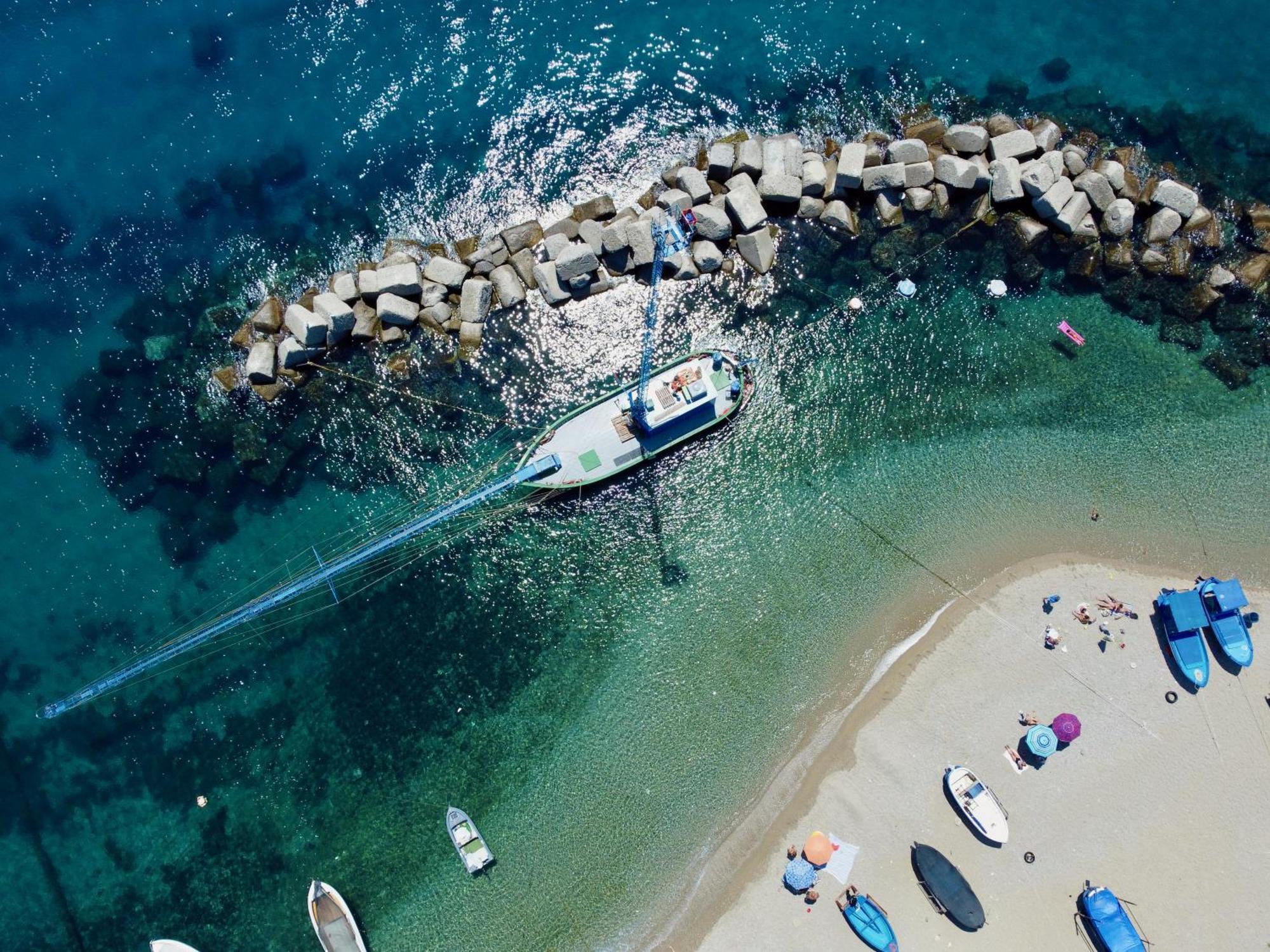 Il Salotto Sul Mare Daire Messina Dış mekan fotoğraf